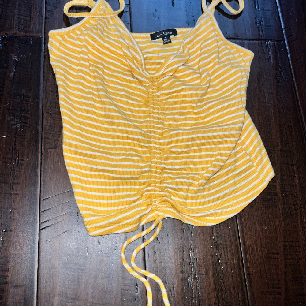 Yellow tank top